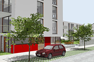 Bauvorhaben Thyrsusstraße 22/24