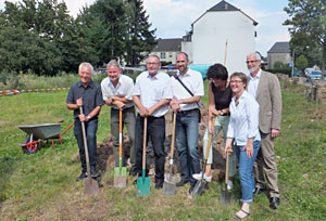 Spatenstich Wohnprojekt der WOGEBE